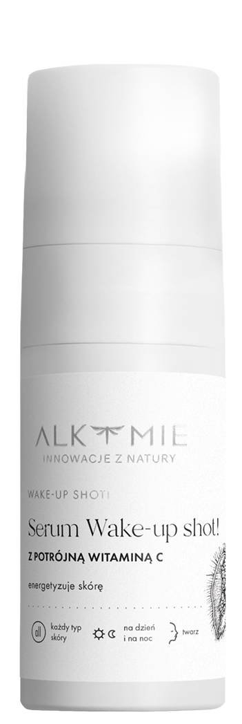 Alkmie Wake-Up Shot! Serum z potrójną witaminą C, 15 ml