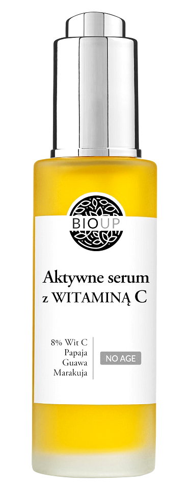 Aktywne serum Bioup z witaminą C 8% No Age 30 ml (5907642731451). Serum do twarzy