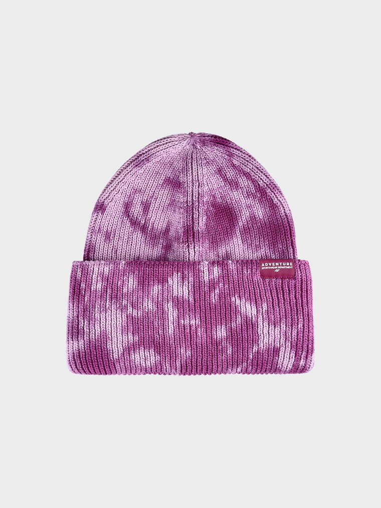 Czapka beanie tie-dye dziewczęca