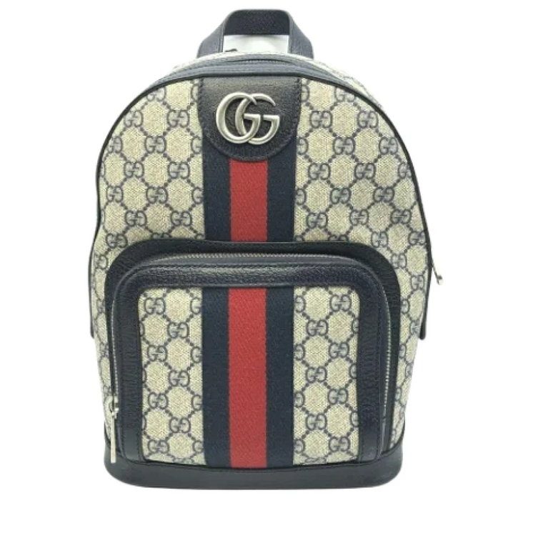 Pre-owned Fabric backpacks Gucci Vintage