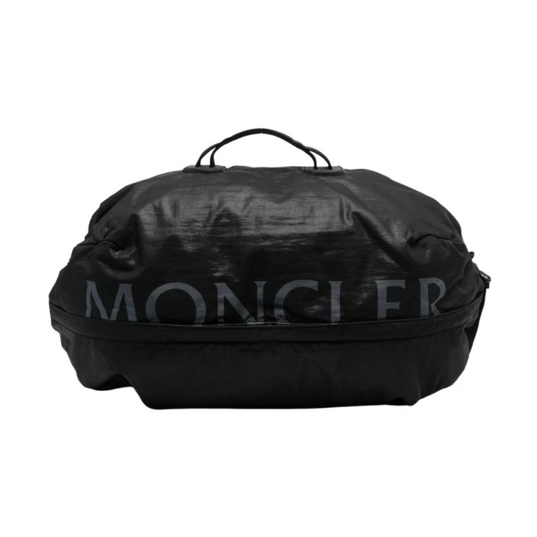 Czarny Plecak Jet Black - Elegancki i Praktyczny Moncler