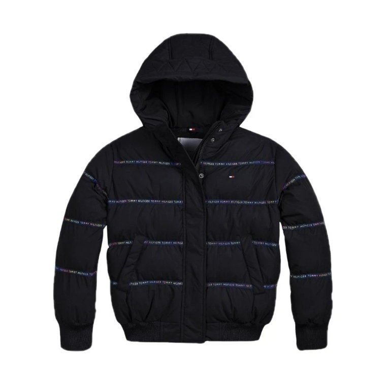 Tape Plumas Long Bomber Puffer Tommy Hilfiger