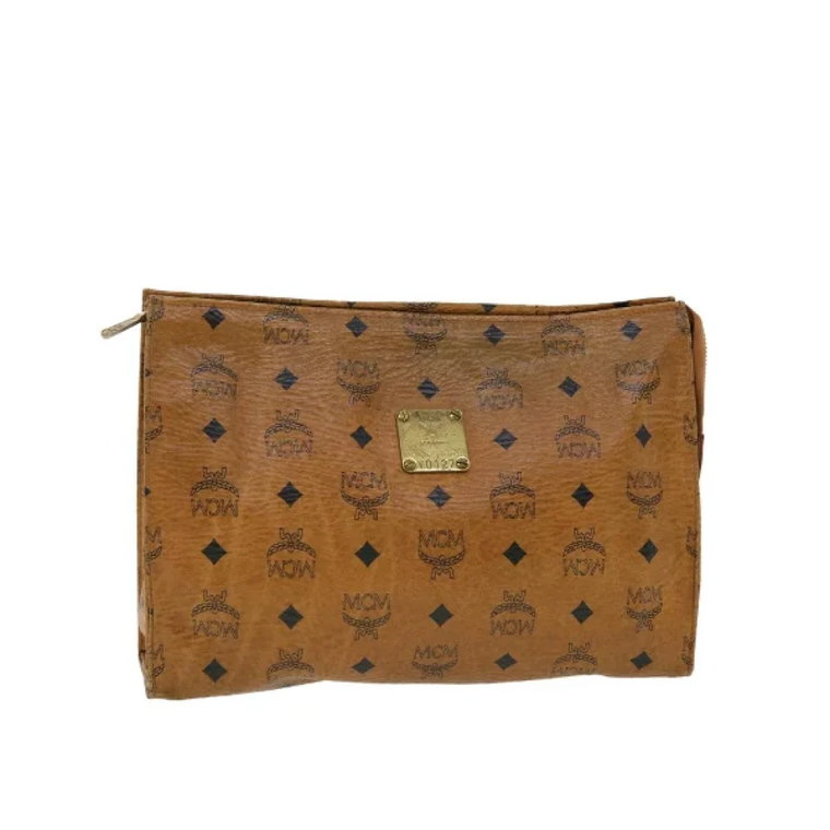 Pre-owned Canvas clutches MCM Pre-owned