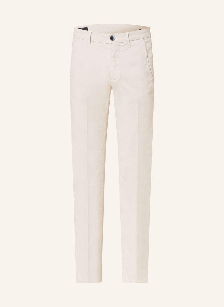 Mason's Chinosy Torino Slim Fit weiss