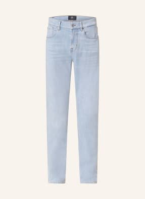 7 For All Mankind Jeansy Slimmy Tapered Fit blau