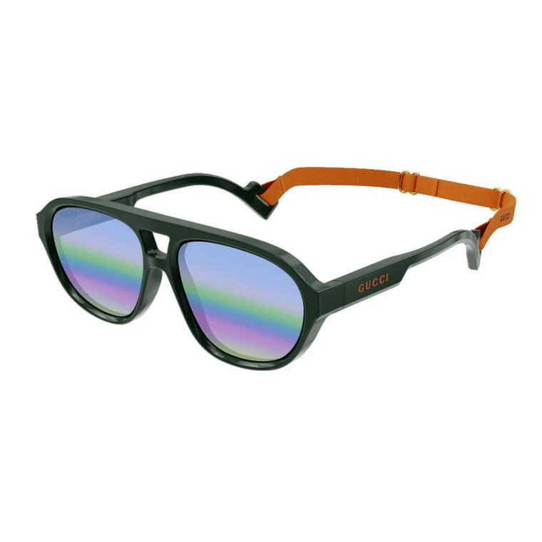 Wysokiej jakości plastikowe okulary przeciwsłoneczne dla mężczyzn Gucci