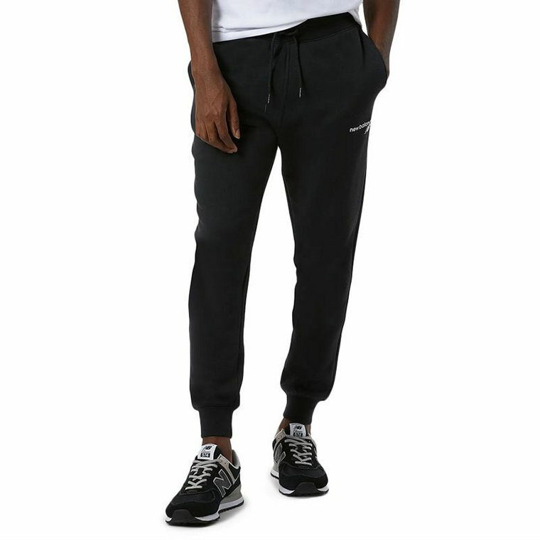 Spodnie dresowe New Balance MP03904BK - czarne