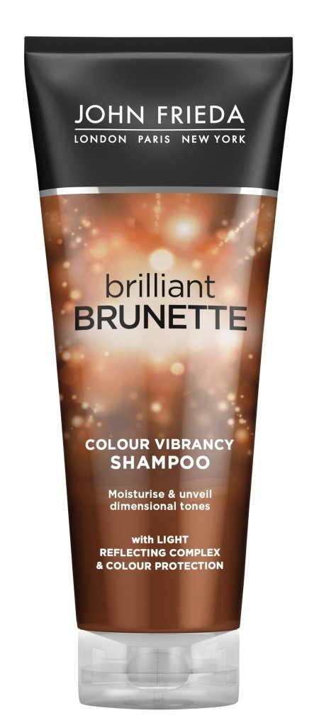 John Frieda Briliant Brunette TR Moisturizing - szampon do włosów 250ml