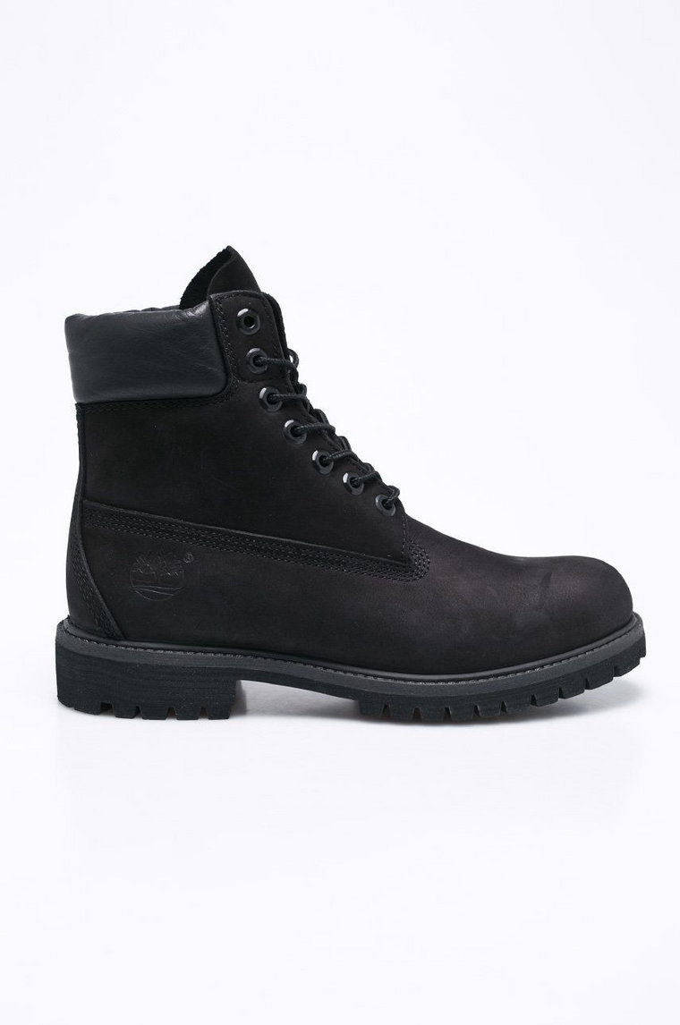 Timberland trapery zamszowe 6" Premium Boot męskie kolor czarny TB0100730011