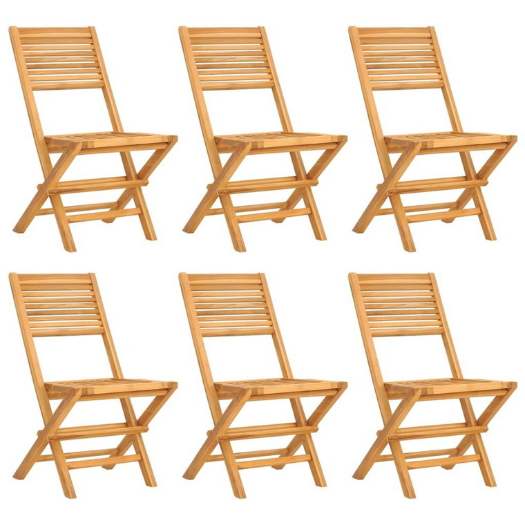 Krzesło ogrodowe drewniane, składane, tekowe, 47x6 / AAALOE
