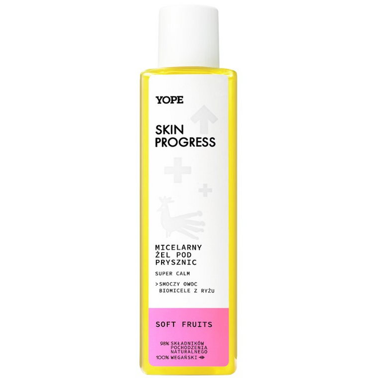 Yope Skin Progress Micelarny Żel pod prysznic Super Calm - Soft Fruits