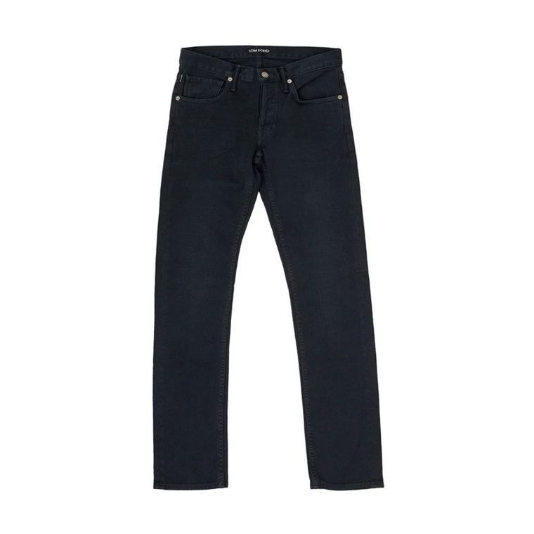 Slim-Fit Anthracite Jeans Tom Ford