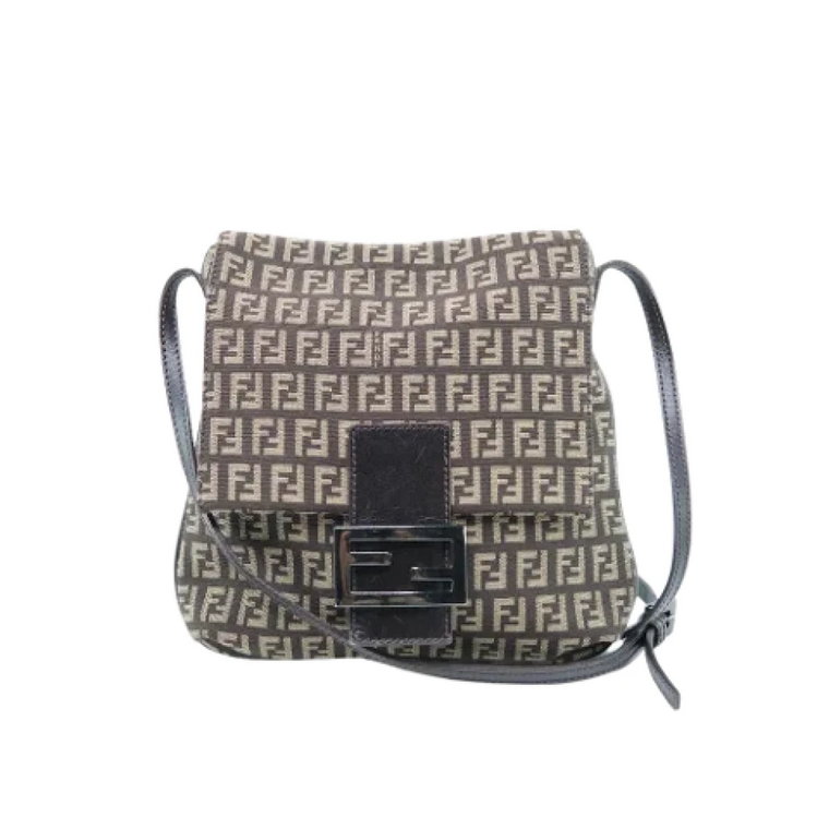 Pre-owned Canvas crossbody-bags Fendi Vintage