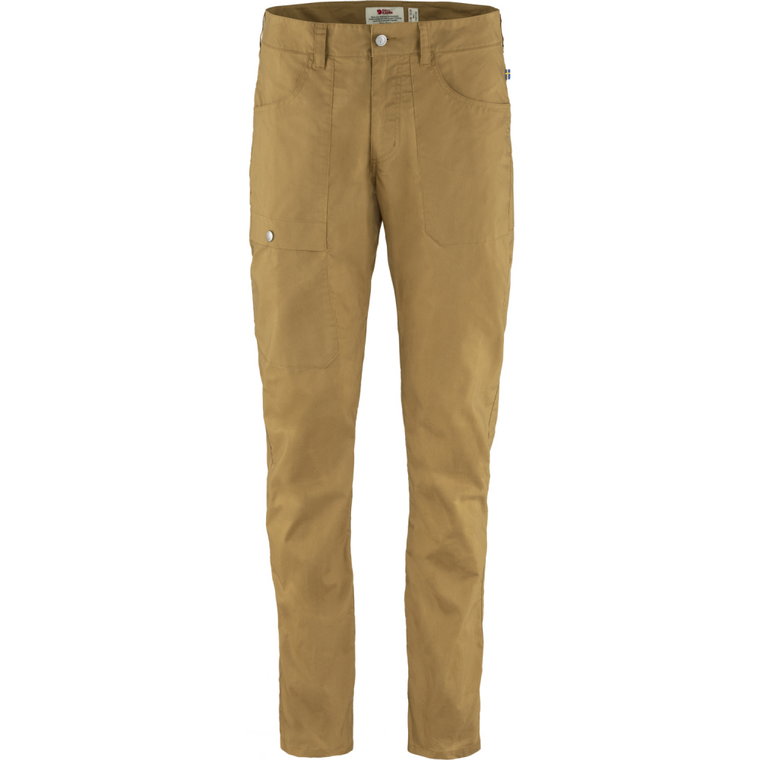 Męskie spodnie trekkingowe Fjallraven Vardag Lite Trousers Regular buckwheat brown - 52