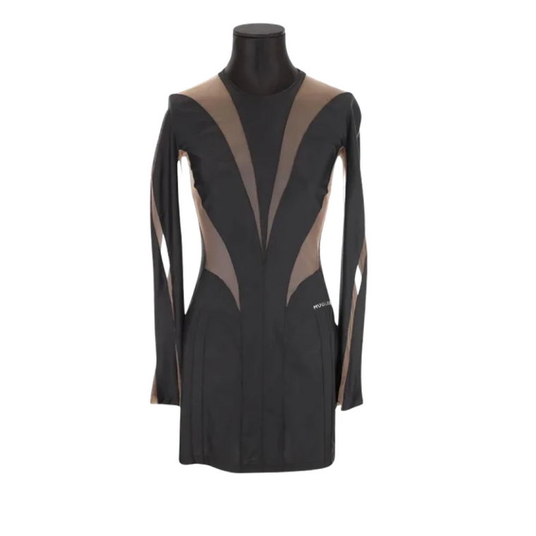 Pre-owned Fabric dresses Mugler Pre-owned