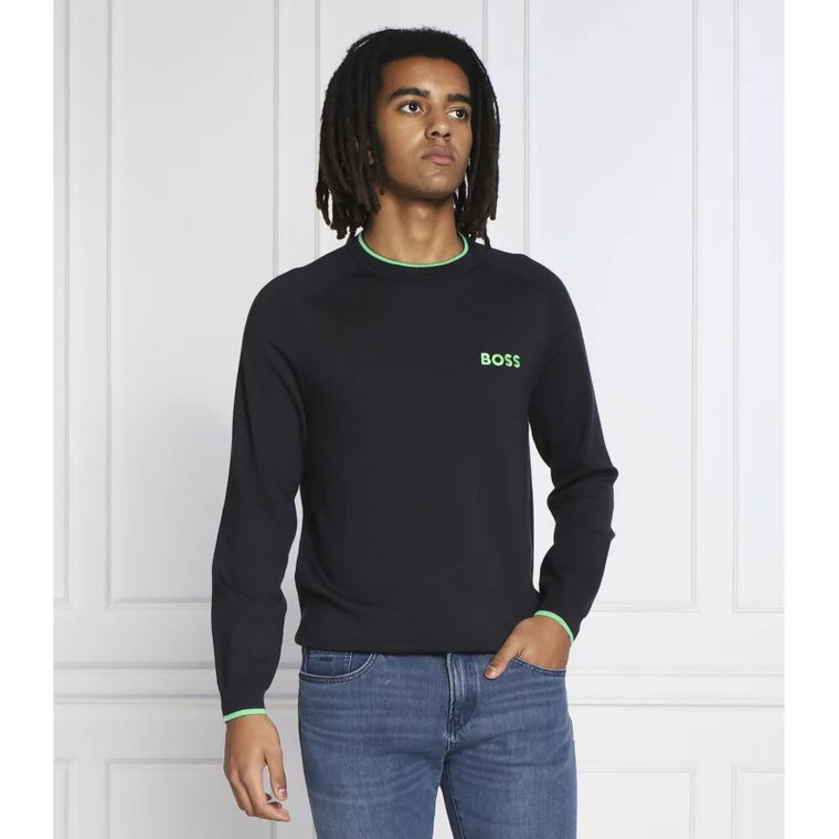 BOSS GREEN Sweter Ralvin | Regular Fit | z dodatkiem wełny