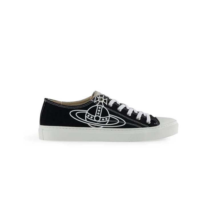 Czarne Sneakersy - Stylowy Model Vivienne Westwood