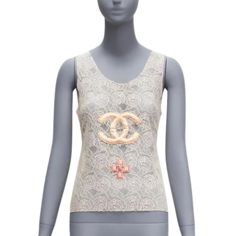 Pre-owned Cotton tops Chanel Vintage
