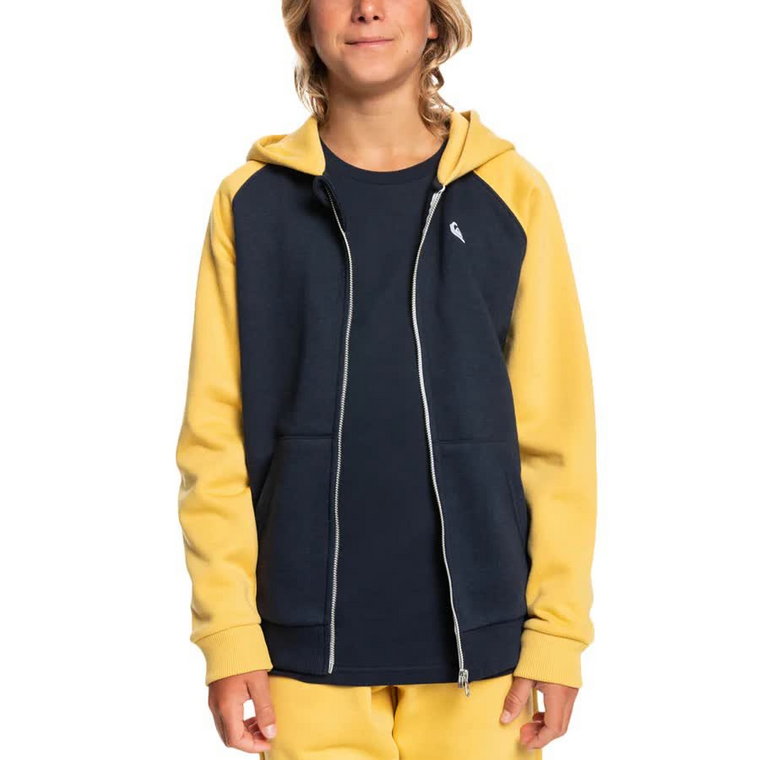 Bluza chłopięca Quiksilver Easy Day Zip Up dresowa z kapturem-158