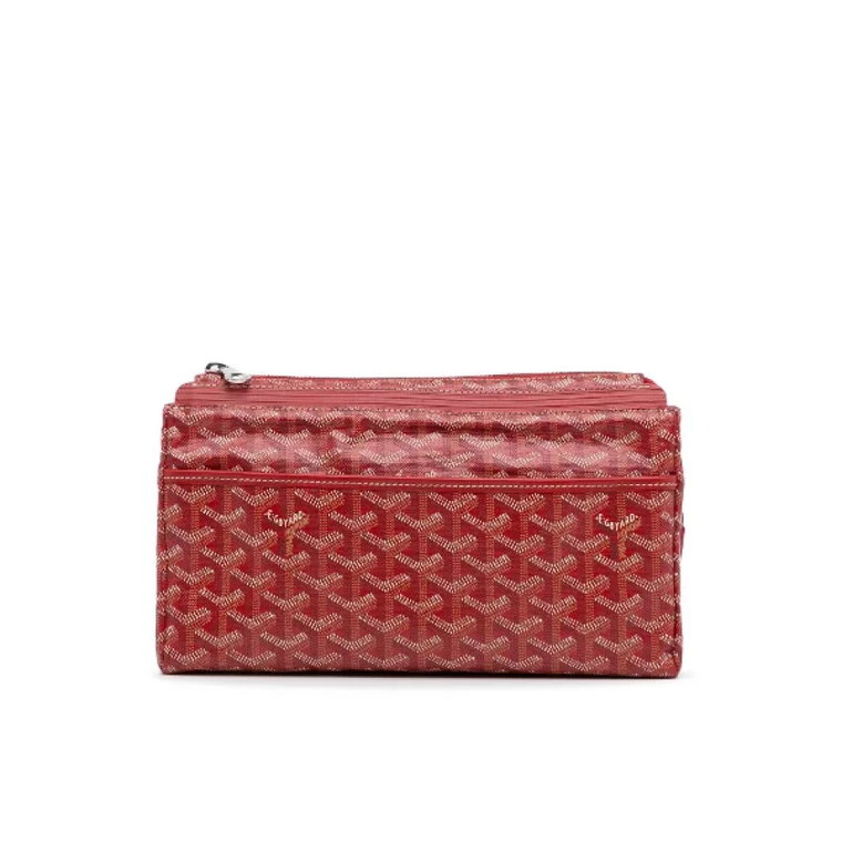 Pre-owned Fabric clutches Goyard Vintage