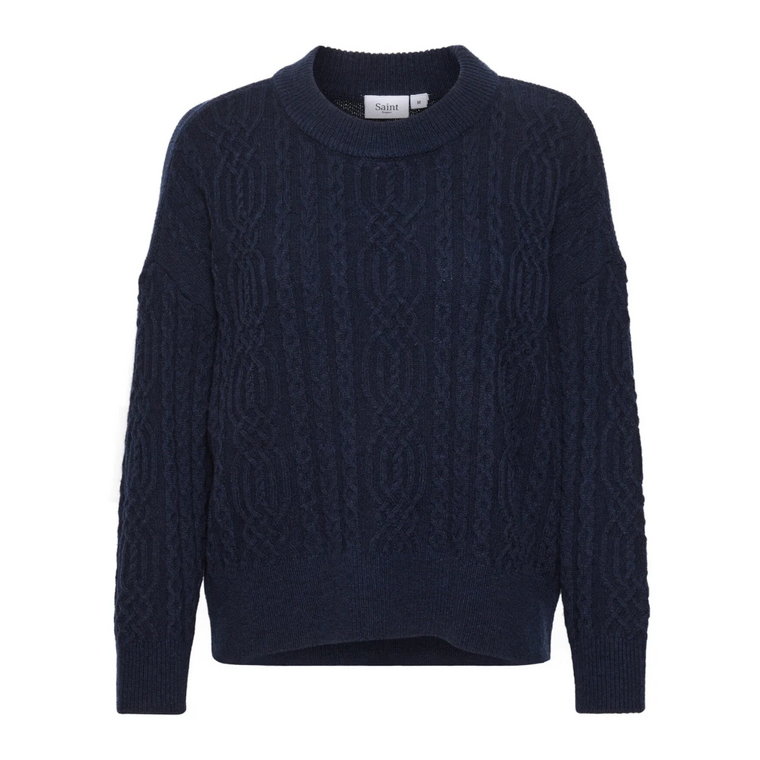 Night Sky Melange Sweter Saint Tropez