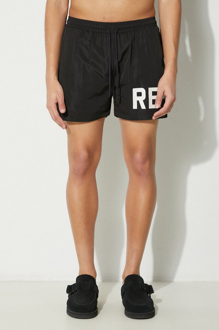 Represent szorty kąpielowe Swim Short kolor czarny MS7001.01