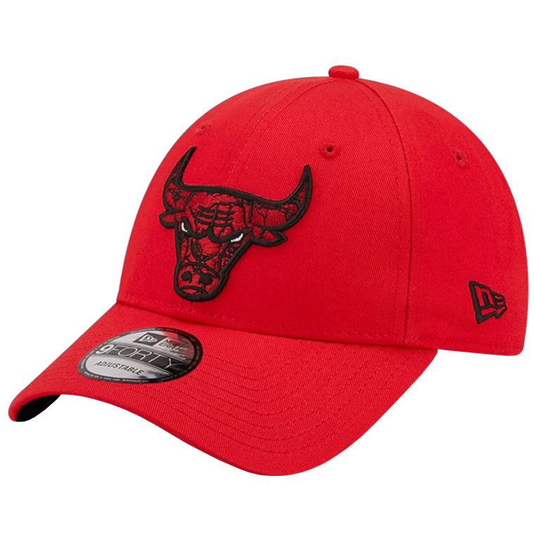 New Era Chicago Bulls NBA 940 Cap 60284840, Męskie, Czerwone, czapki z daszkiem, bawełna, rozmiar: OSFM