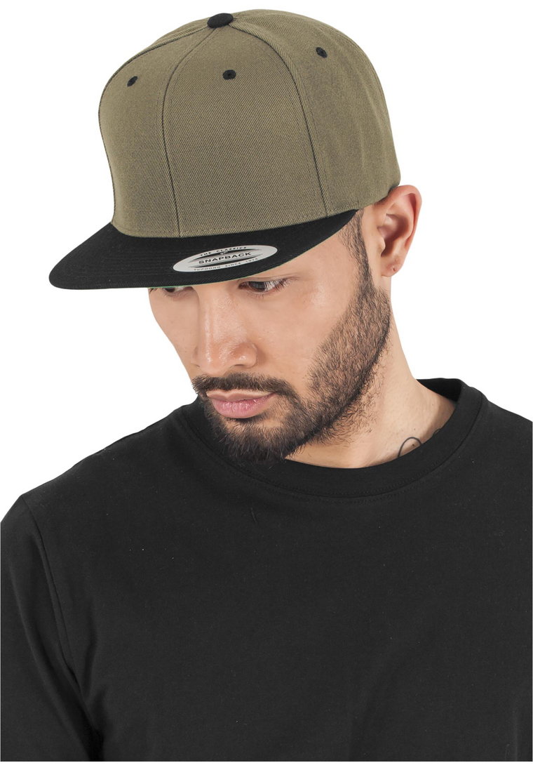 Czapka Z Daszkiem  Snapback Zielona Flexfit 6089MT Classic