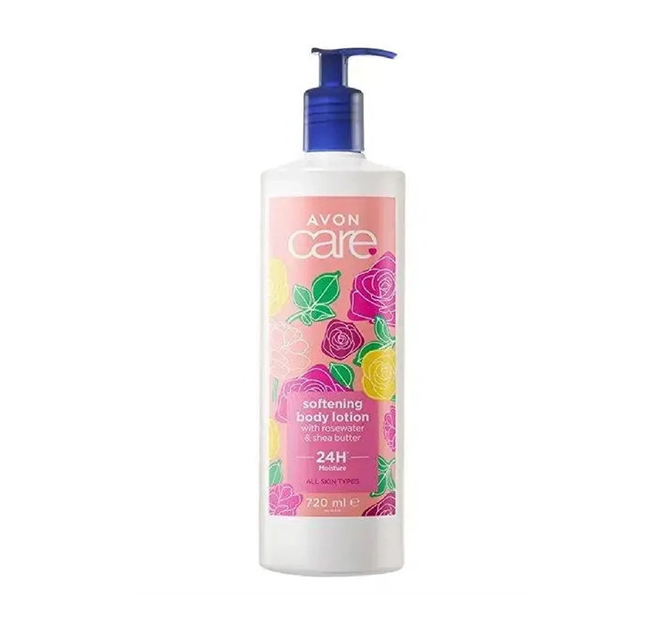 AVON CARE ROZŚWIETLAJĄCY BALSAM DO CIAŁA Z WODĄ RÓŻANĄ I MASŁEM SHEA 400ML