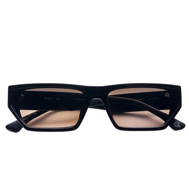 Czarne/Szaro-brązowe Okulary przeciwsłoneczne Etnia Barcelona