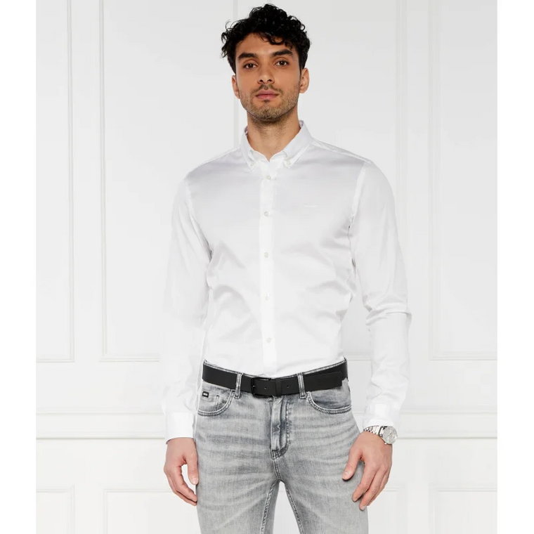 BOSS BLACK Koszula H-ROAN-BD-E-C1-243 | Slim Fit | stretch