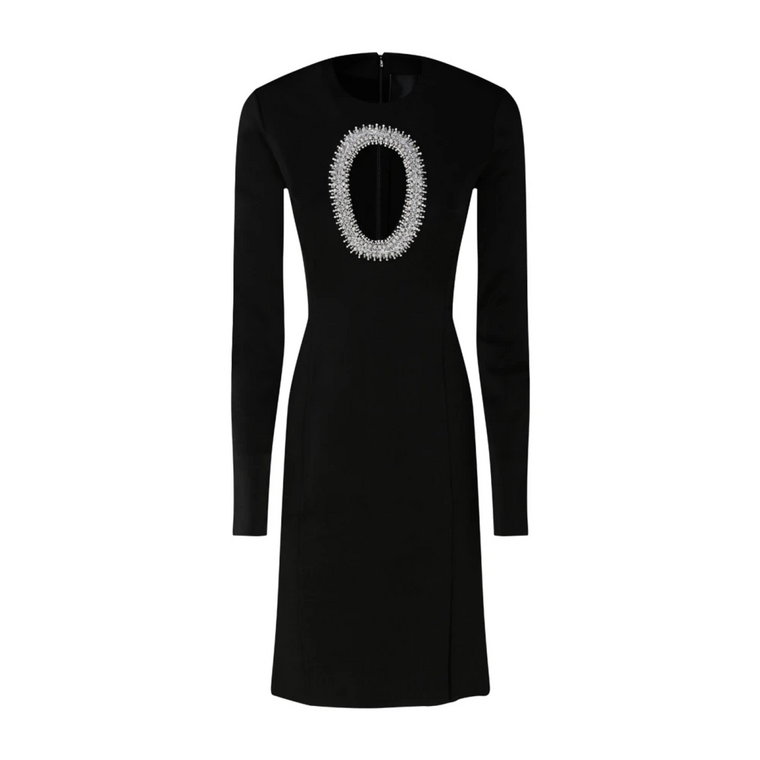 Czarne sukienki ze stylem Givenchy