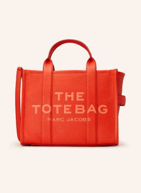 Marc Jacobs Torba Shopper The Medium Tote Bag Leather orange