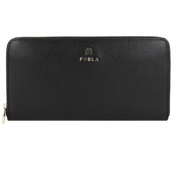 Furla Camelia Portfel Skórzany 19.5 cm nero