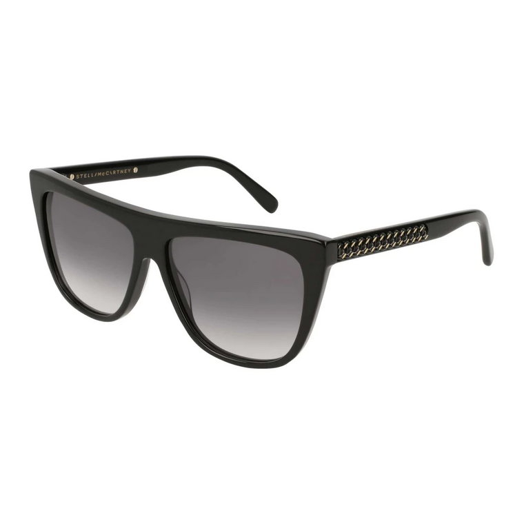 Okulary przeciwsłoneczne Sc0149S-001 Czarny Szary Gradient Stella McCartney