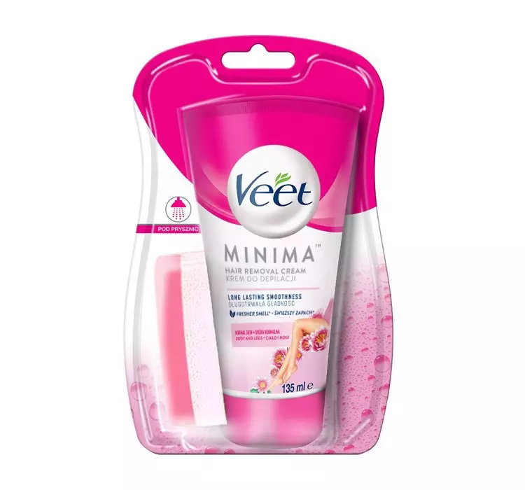 VEET MINIMA KREM DO DEPILACJI POD PRYSZNIC DO SKÓRY NORMALNEJ 135ML