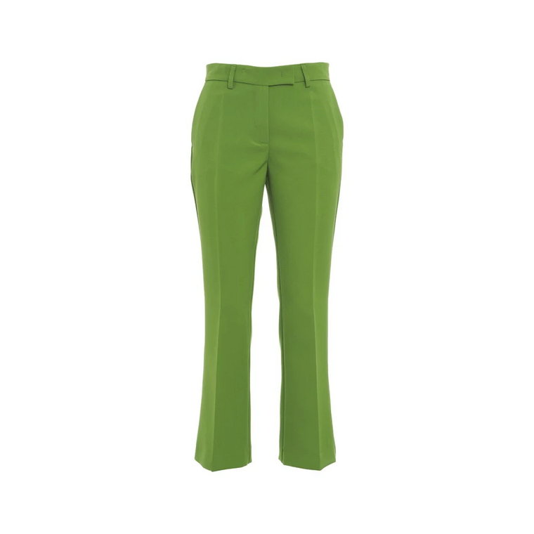 Zielone Spodnie dla Kobiet Gender
