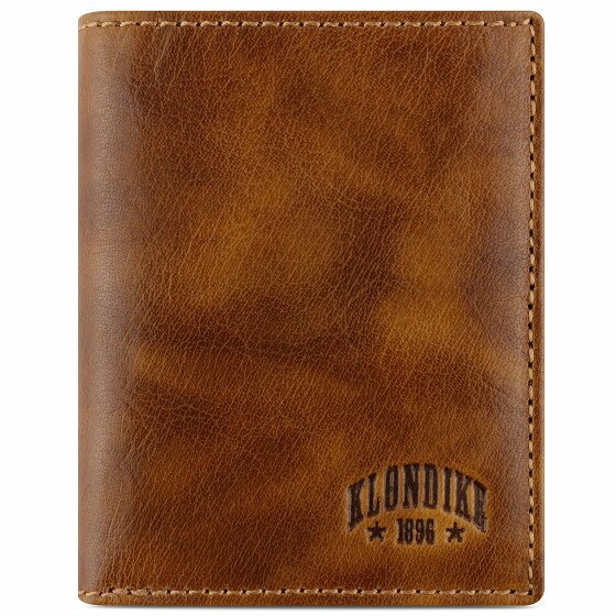 Klondike 1896 Mountain Alfie Wallet RFID Leather 9 cm cognac
