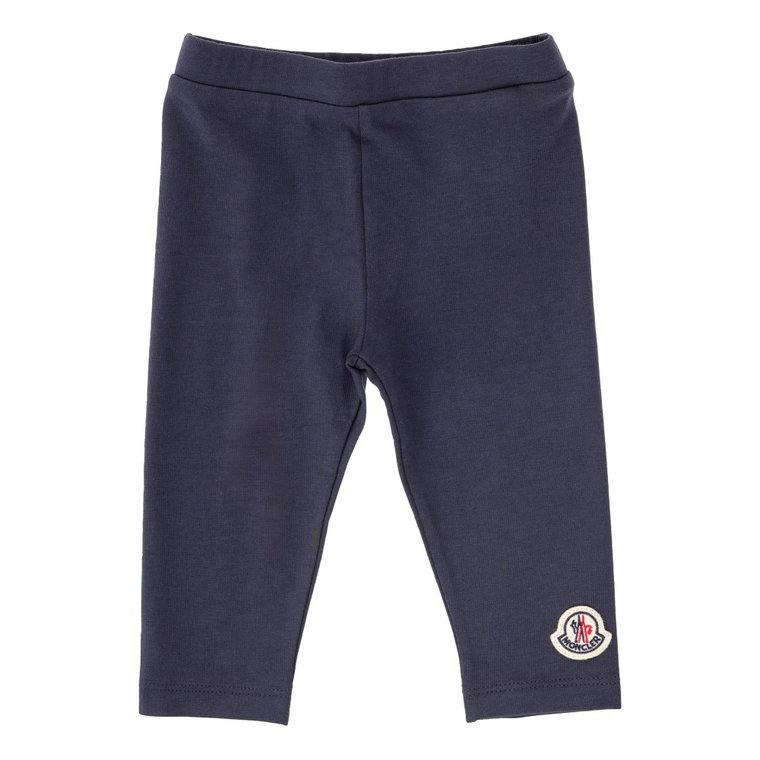 Legginsy w regularnym kroju na każdą pogodę Moncler