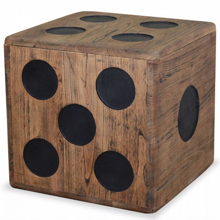 Pudełko do przechowywania, drewno mindi, 40 x 40 x 40 cm kod: V-244559