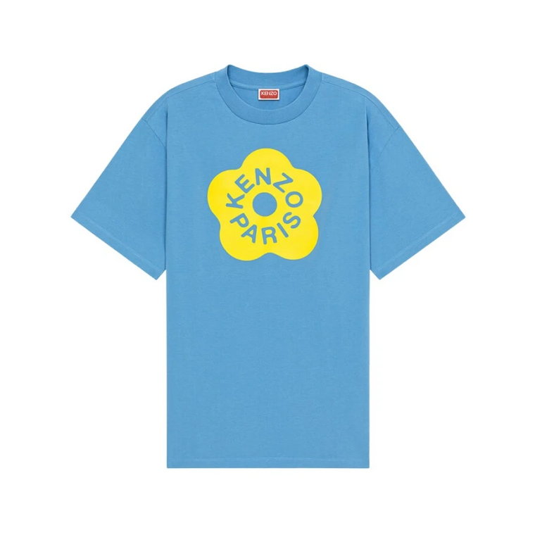 Cyan Unikalny Design T-shirt i Polo Kenzo