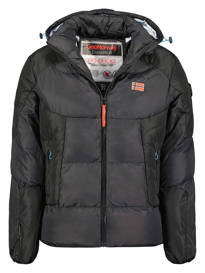 Geographical Norway Parka "Casidan" w kolorze czarnym