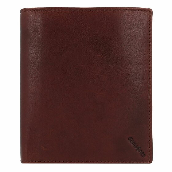 Samsonite Veggy Wallet RFID Leather 10,5 cm dark brown