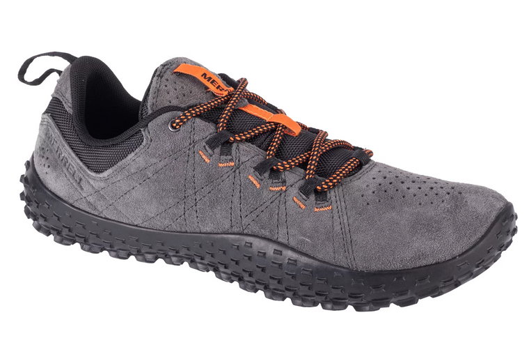 Merrell Wrapt J036009, Męskie, Szare, buty sneakers, skóra zamszowa, rozmiar: 43,5