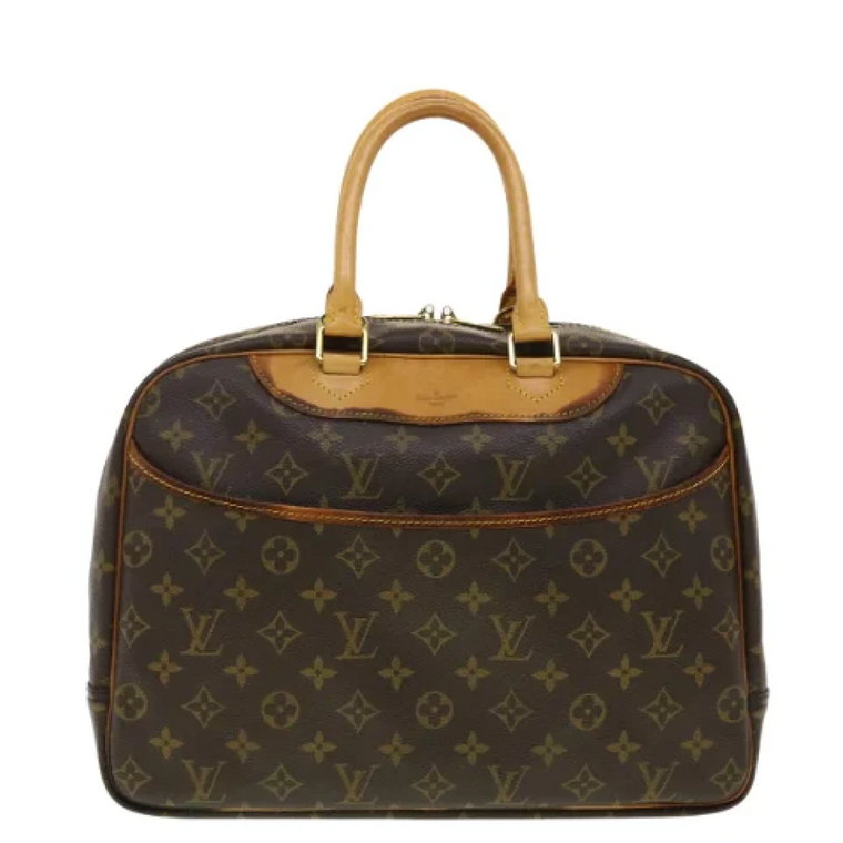 Używana Brązowa Torba Louis Vuitton Deauville Louis Vuitton Vintage