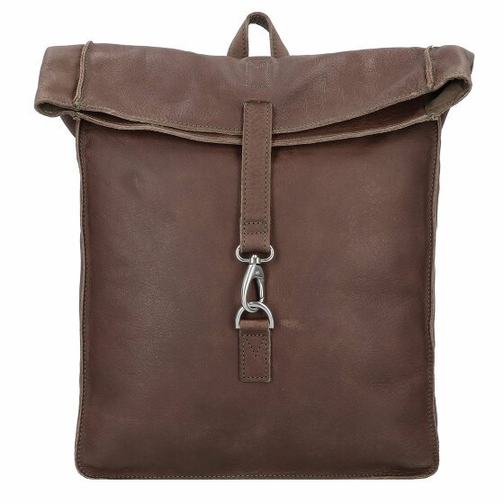 Cowboysbag Kirkby Plecak Skórzany 38 cm Komora na laptopa storm grey