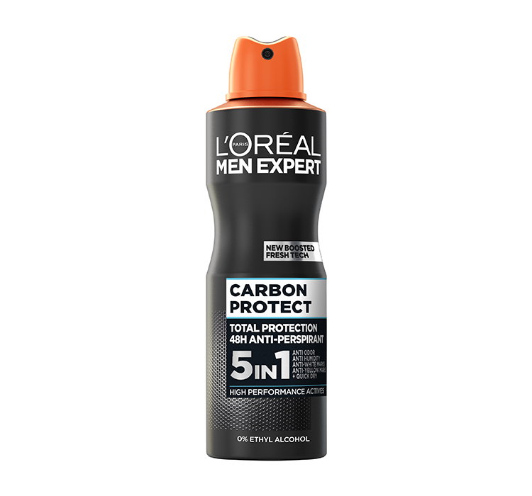 LOREAL MEN EXPERT CARBON PROTECT 5IN1 ANTYPERSPIRANT SPRAY 250ML