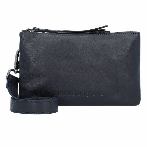 Harbour 2nd Just Pure Enya Torba na ramię Skórzany 23 cm midnight navy