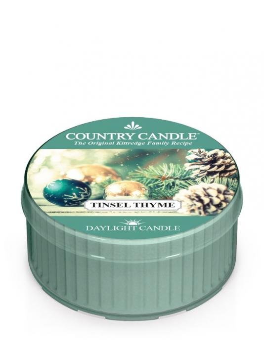 Świeca zapachowa Daylight COUNTRY CANDLE Tinsel Thyme, 35 g