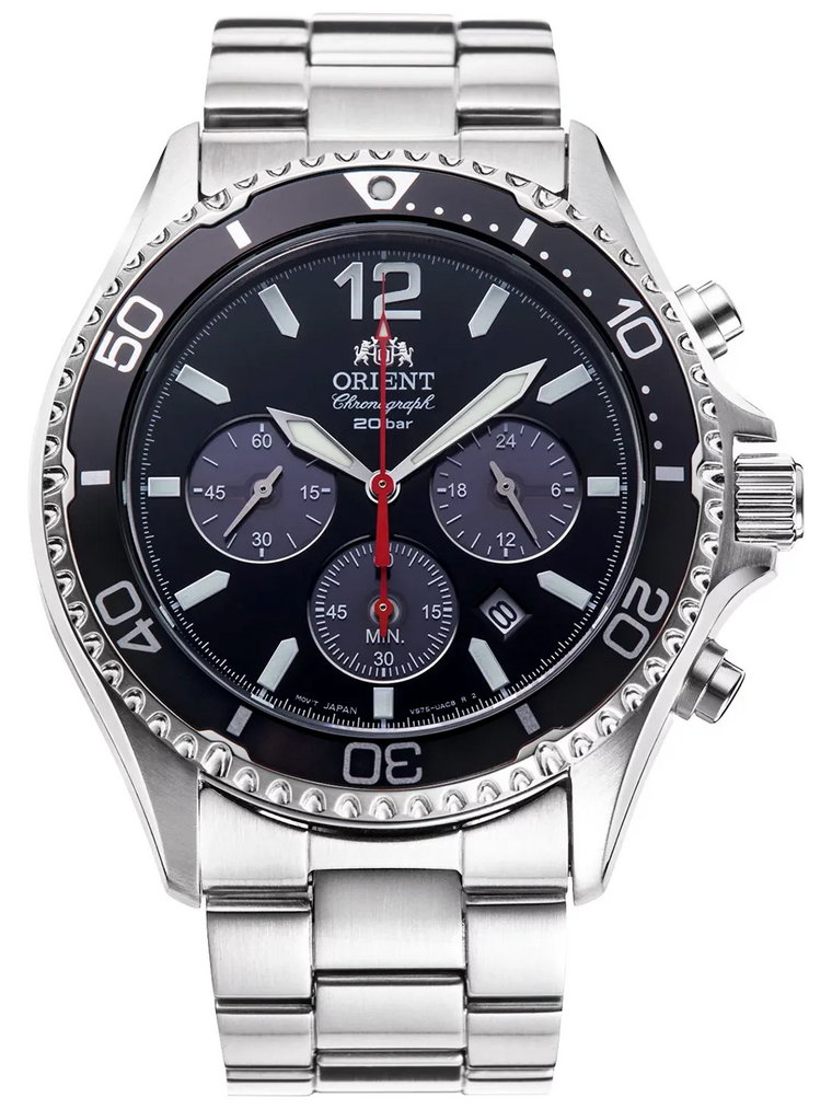 Zegarek Męski Orient Sports Solar Chronograph RA-TX0202B10B + BOX